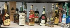 1 compartment of alcohol
