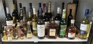 1 compartment of alcohol