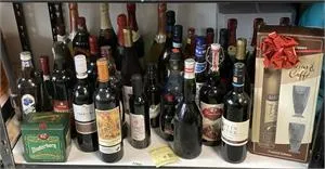 1 compartment of alcohol