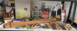 1 lot matériel d'artiste et de bricolage