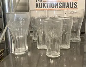 1 šarže sběratelských sklenic Coca-Cola