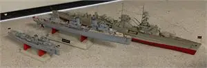3 военных корабля