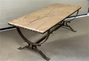 1 table basse vintage - 140 x 53 x 62 cm