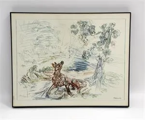 Lithographie couleur