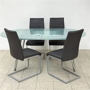 Glazen tafel