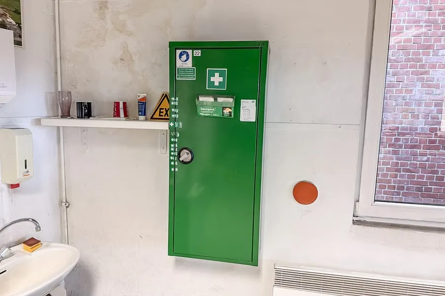 Apteczka pierwszej pomocy, wypełniona