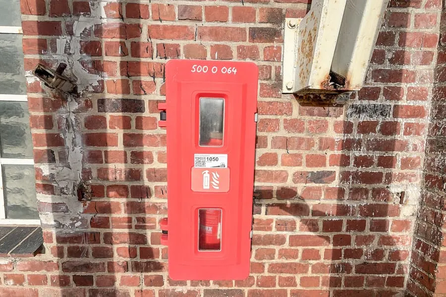Fire extinguisher 6 kg ABC powder