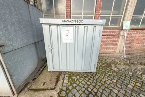Metalen opslagbox