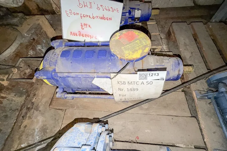 High-pressure centrifugal pump KSB MTC A 50