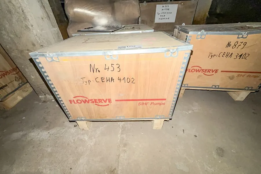 Self-priming side channel centrifugal pump Flowserve Sihi, 2-stage