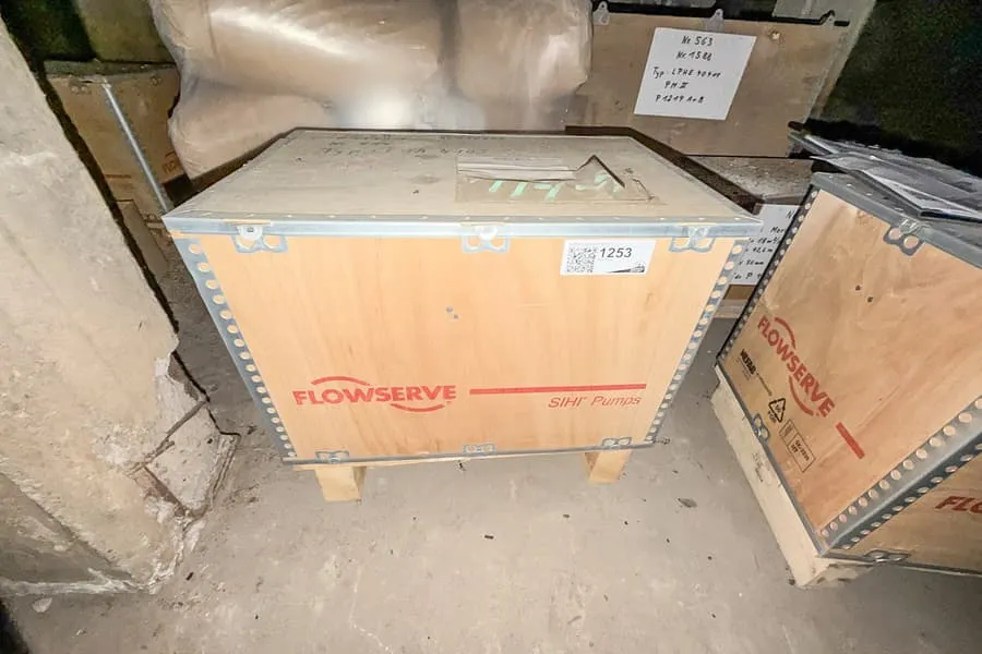Self-priming side channel centrifugal pump Flowserve Sihi, 2-stage