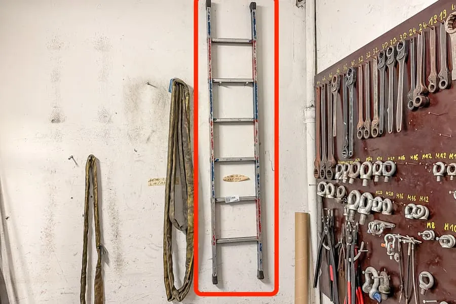 Anlegeleiter Zarges, 6-sprossig