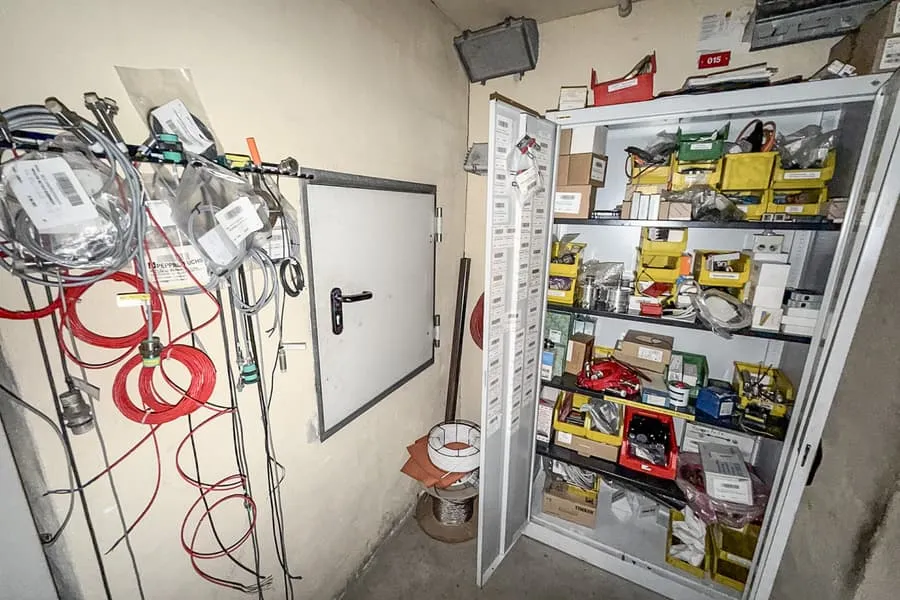 Partia materiałów instalacji elektrycznej