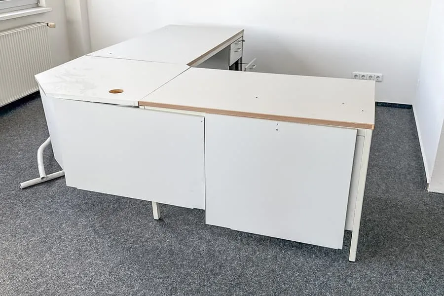 Schreibtisch Wini, L-förmig
