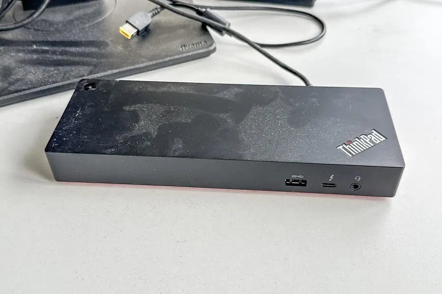 Station de travail Lenovo ThinkPad Thunderbolt 3