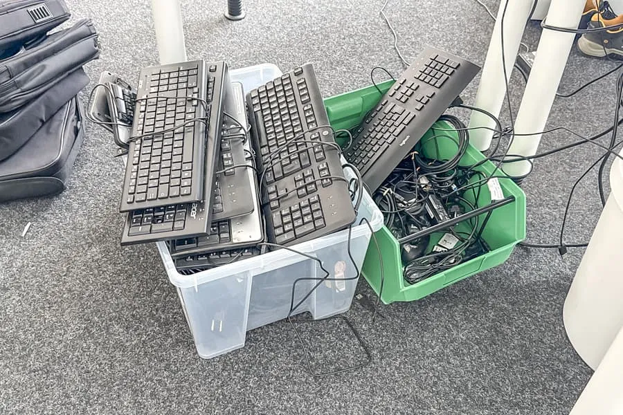 Lot of IT equipment