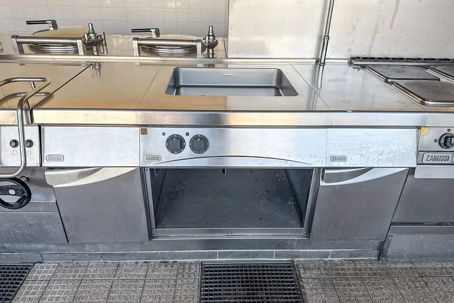 Stainless steel work block Zanussi KNV/E2C