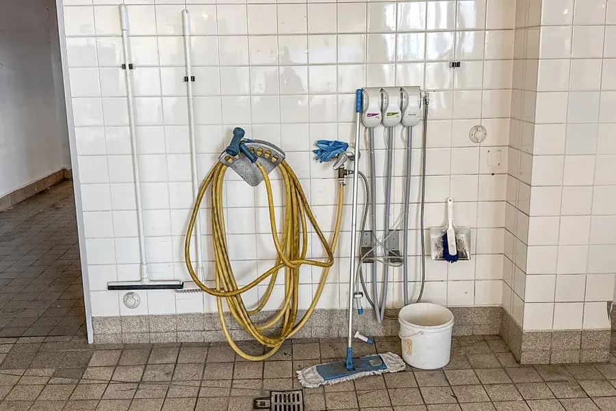 Cleaning supplies lot
