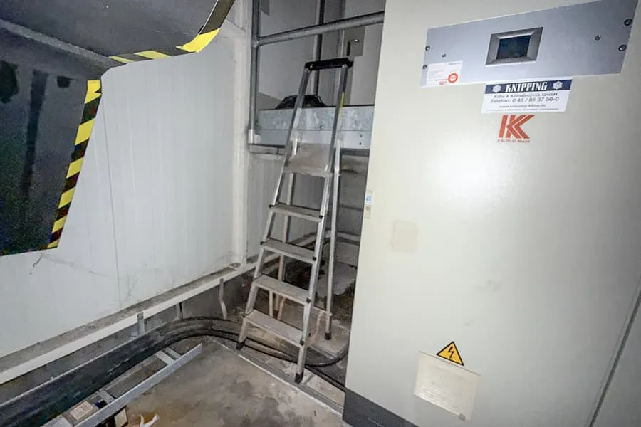 Drabina aluminiowa, 5-stopniowa