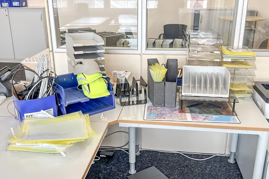 Lot de fournitures de bureau