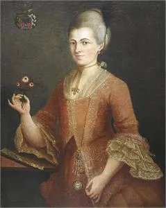 Portrait baroque d'une dame