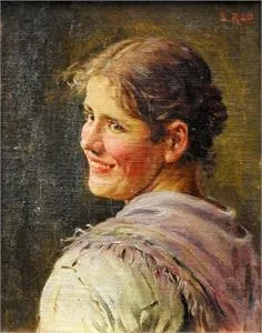 Emil Rau, Junges Mädchen