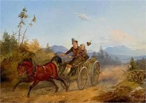 Josef Heinrich Marr, Course folle