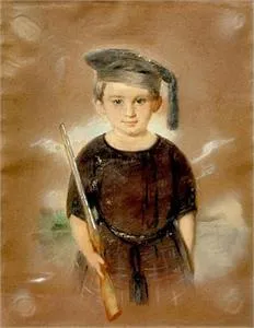 Kinderportret van Eugen von Puttkamer
