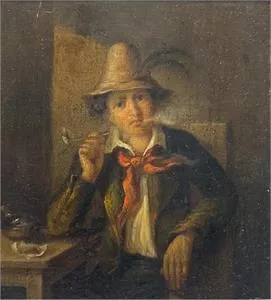 Boer bij de rust