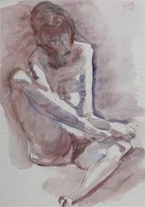 Hubertus Giebe, obraz aktu