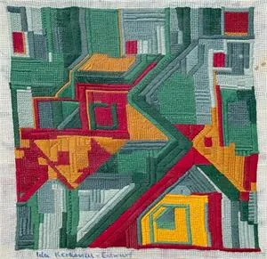 Ida Kerkovius, Textil-Entwurf
