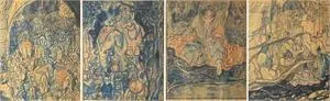 Karl Borschke, Scènes de contes orientaux