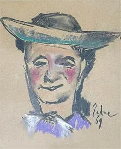 Paul Mathias Padua, Mann mit Hut