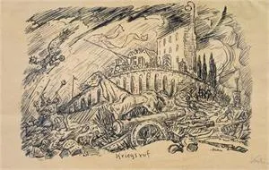 Alfred Kubin, Kriegsruf