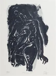 Hubertus Giebe, nu assis