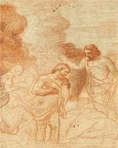 Dessin/Étude Jean baptise Jésus