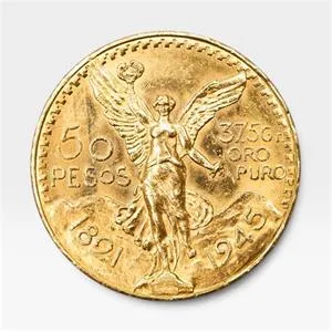 Goldmünze 50 Pesos
