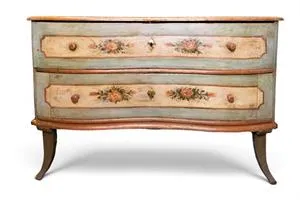 Beschilderde boerencommode