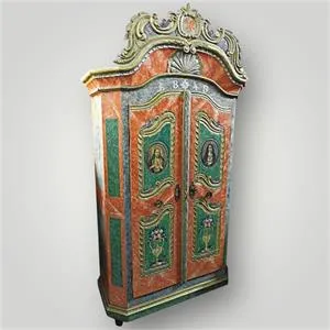 Armoire paysanne originale d'Irschenberg