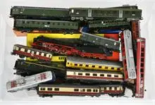 Fleischmann, Roco e.a., locomotieven en wagons