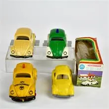 Pepe e.a., 4x VW Kever
