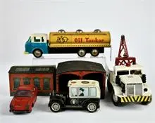 Bing et autres, jouets en tôle