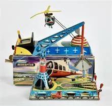 Biller, jeu d'avion et de grue