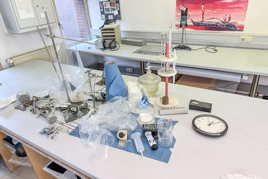 Partia wyposażenia laboratoryjnego
