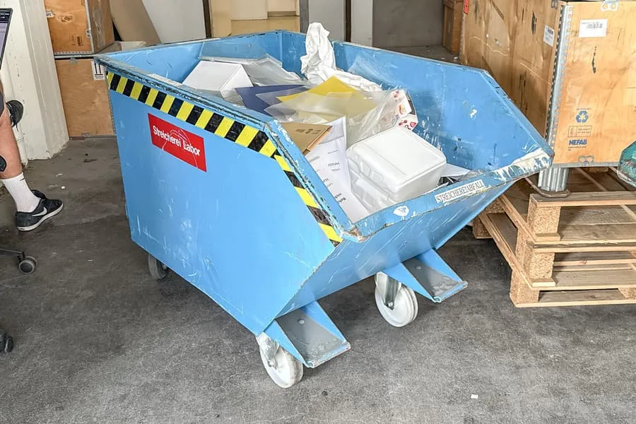 Benne basculante GU-R 500, mobile
