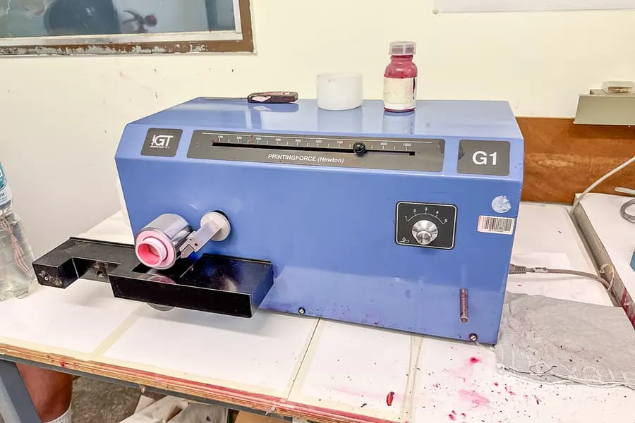 Bedrukbaarheidstester IGT Printingforce G1