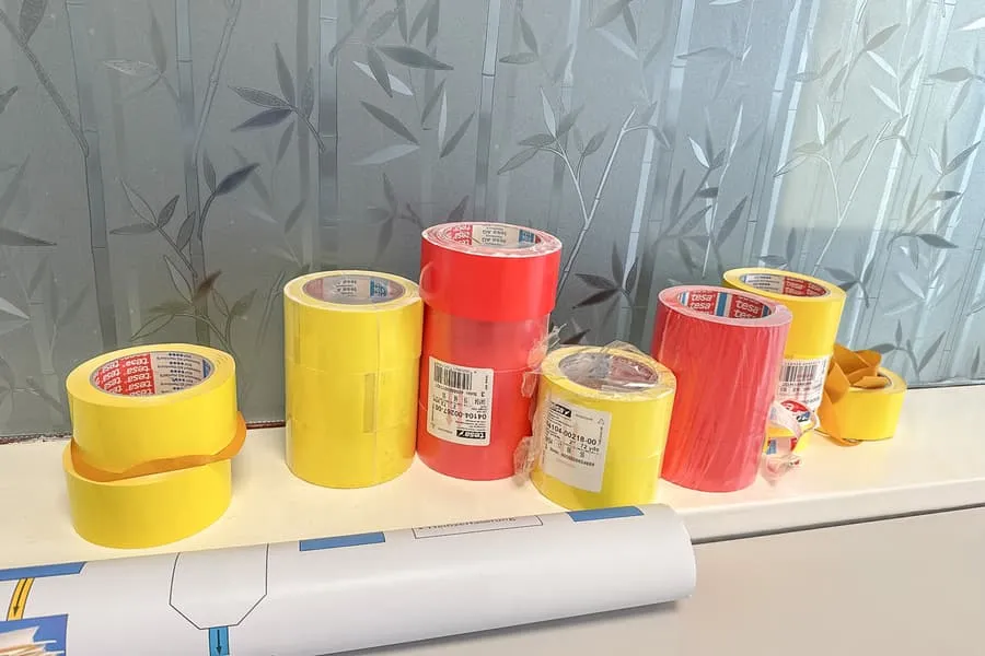 Lot of adhesive tapes