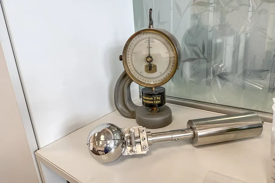 Appareil de mesure et formeur de billes