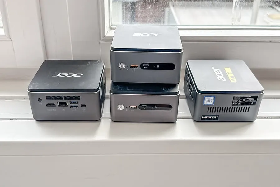 4 Mini PCs Acer Veriton Essential N76G