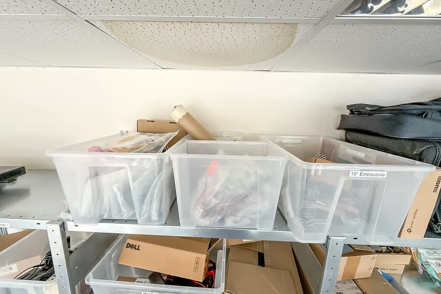 3 boxes of IT equipment